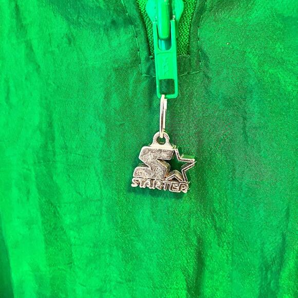 VTG 90s NEW YORK JETS ProLine Starter NFL Pullover 1/4 Zip Jacket Size XXL 2XL - Picture 8 of 11